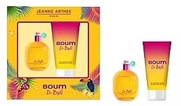 Духи, Парфюмерия, косметика Jeanne Arthes Boum Do Brasil - Набор (edp/100ml+b/lot/150)