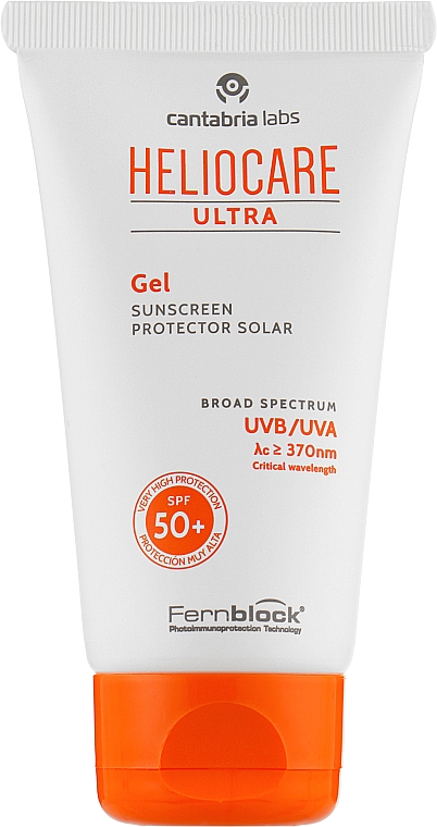 Сонцезахисний ультрагель для обличчя - Heliocare Ultra Gel SPF50 — фото N1
