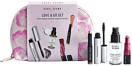 Парфумерія, косметика Набір - Bobbi Brown Love & Go Set (oil/30ml + lipstick/2.25g + mascara/6ml + shadow/0.9g)