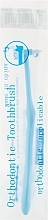 Монопучковая зубная щетка, голубая - Cocogreat — фото N1