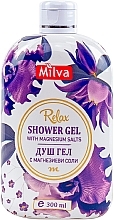 Духи, Парфюмерия, косметика Гель для душа с солями магния - Milva Relax Shower Gel With Magnesium Salts