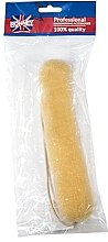 Валик для прически, 23 см, бежевый - Ronney Professional Hair Bun With Rubber 060 — фото N1