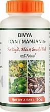 Парфумерія, косметика Зубний порошок для ротової порожнини (натуральний) - Patanjali Divya Dant Manjan