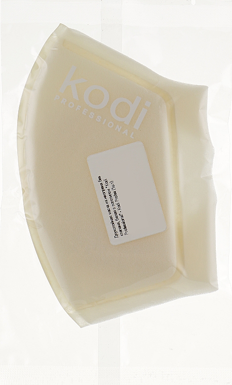 Двухслойная маска из неопрена без клапана, белая с логотипом "Kodi Professional" - Kodi Professional — фото N1