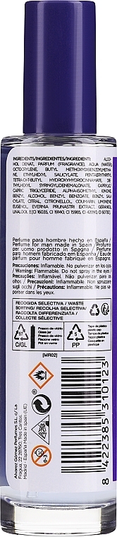 Alvarez Gomez Agua de Perfume Titanio - Парфумована вода — фото N2