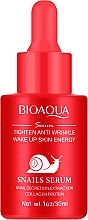Сыворотка для лица против морщин - Bioaqua Tighten Anti-Wrinkle Wake Up Skin Energy Snail Serum — фото N1