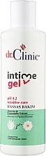 Заспокійливий гель для інтимної гігієни для щоденного використання - Dr. Clinic Intime Gel — фото N1