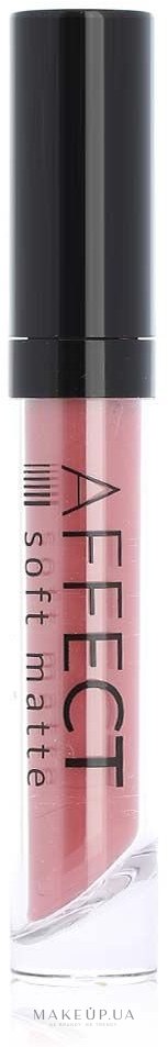 Жидкая помада для губ - Affect Cosmetics Liquid Lipstick Soft Matte — фото Cotton Candy