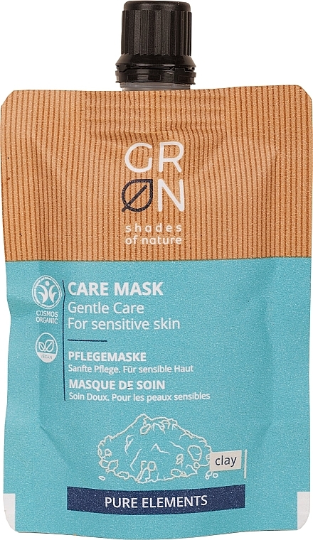 Маска для лица - GRN Pure Elements Clay Cream Mask — фото N1