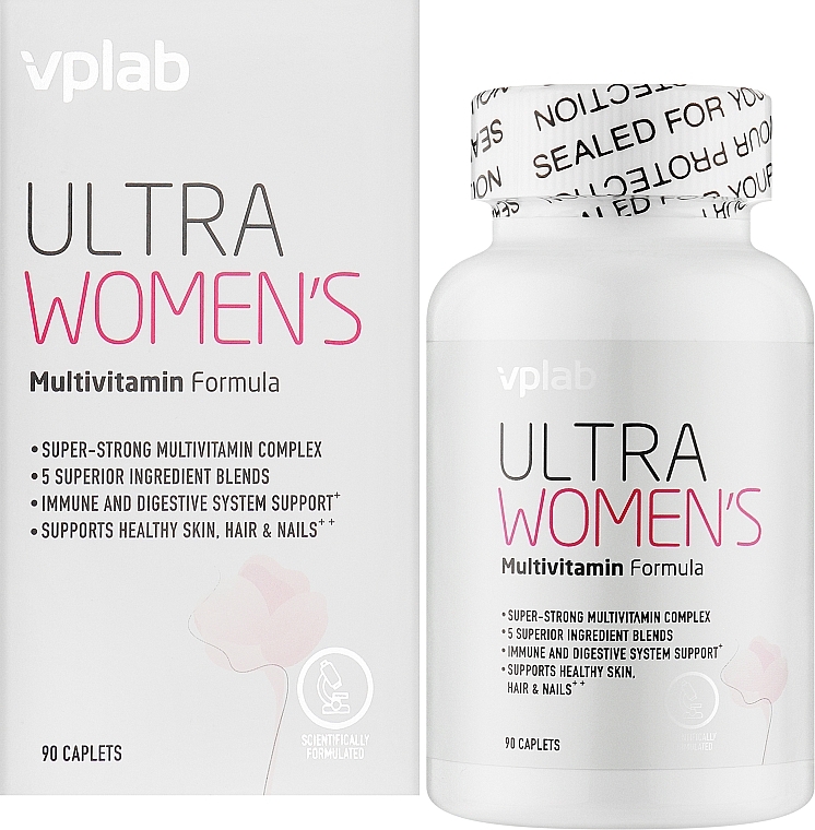 Мультивитаминный комплекс для женщин, капсулы - VPLab Ultra Women's Multivitamin Formula — фото N2