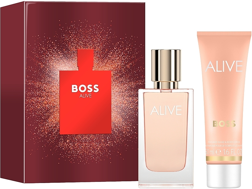 BOSS Alive - Набор (edp/30ml + b/lot/50ml) — фото N1