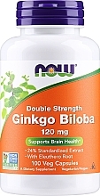 Парфумерія, косметика Натуральна добавка Гінкго Білоба, 120 мг - Now Foods Ginkgo Biloba Double Strength