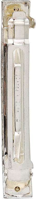 Заколка-автомат, AM57s, серебряная - Mari N. — фото N2