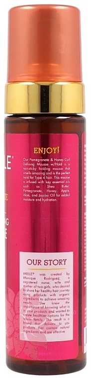 Мус для виткого волосся - Mielle Organics Pomegranate & Honey Curl Defining Mousse — фото N3