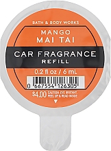Духи, Парфюмерия, косметика Ароматизатор для авто "Mango Mai Tai" - Bath And Body Works (сменный блок)