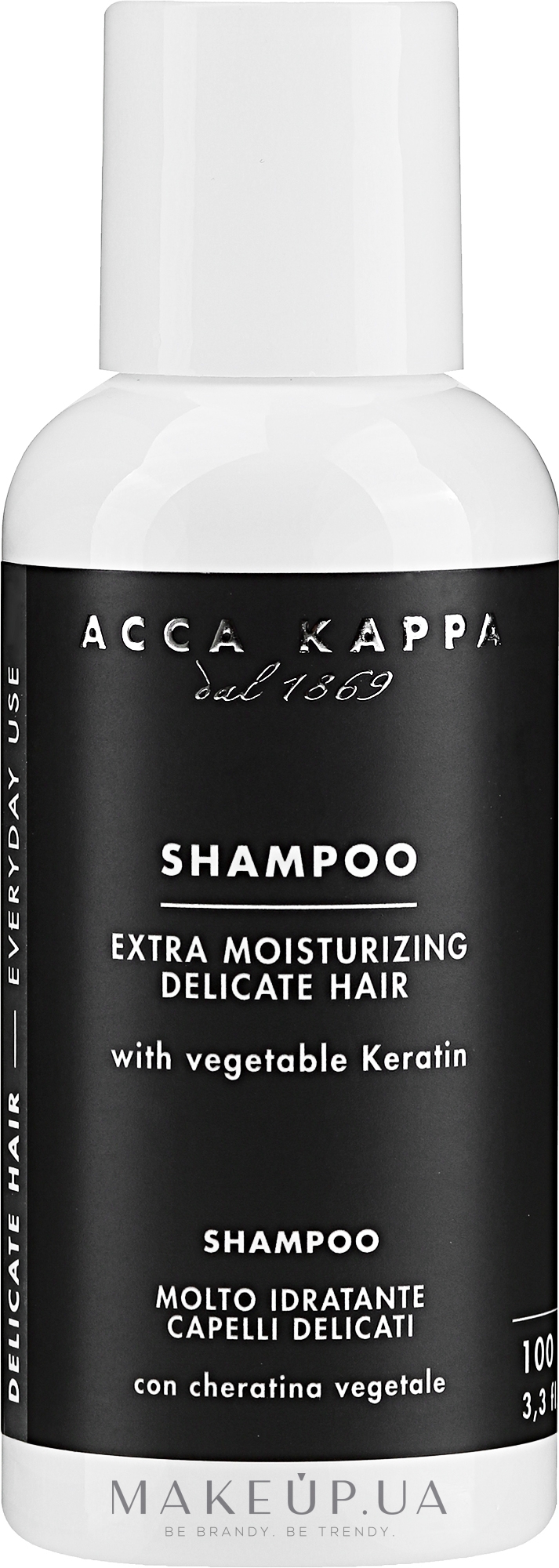Шампунь для волос "Travel" - Acca Kappa White Moss Shampoo — фото 100ml