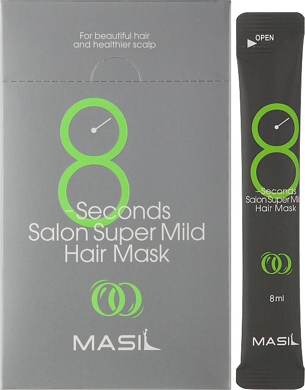 Суперм'яка маска для швидкого відновлення волосся - Masil 8 Seconds Salon Supermild Hair Mask — фото N2