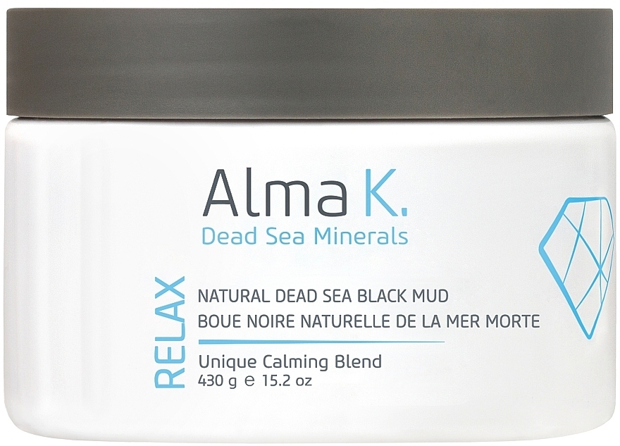 Естественная чёрная грязь Мертвого моря - Alma K. Natural Black Mud — фото N1
