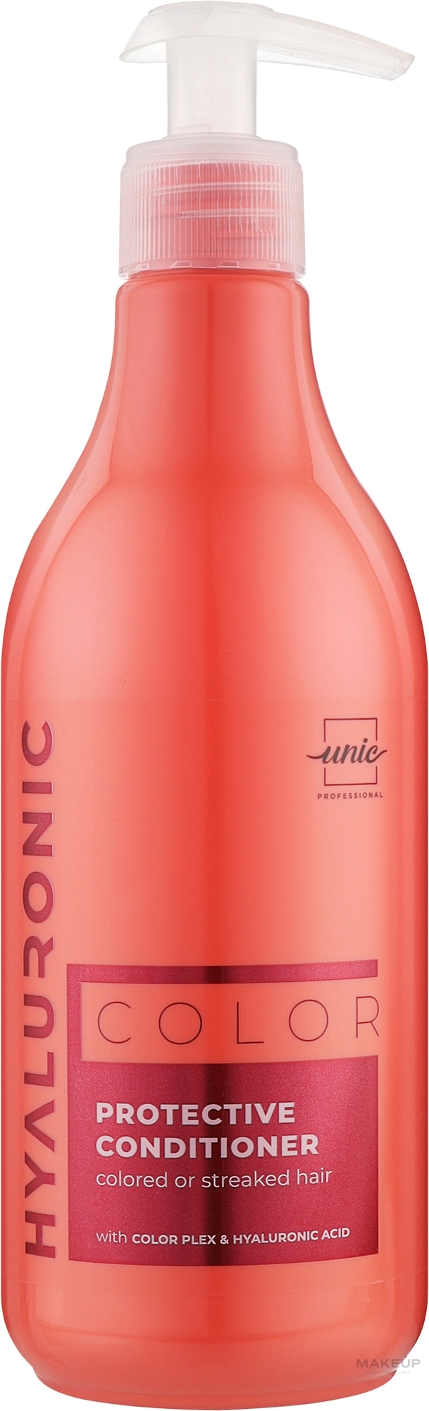 Кондиционер для защиты окрашенных и мелированных волос - Unic Hyaluronic Color Protective Conditioner — фото 500ml