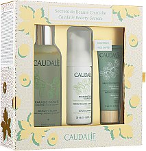 Парфумерія, косметика Набір  - Caudalie Beauty Secrets Set (beauty/elixir/100ml + foam/50ml + mask/15ml)