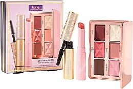 Набор - Tarte Cosmetics Glamorous Gifts Travel Set (eyeshadow/5,1g + mascara/4ml + lip/balm/1,3g) — фото N1