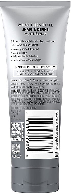 Крем-мультистайлер для волос - Nexxus Weightless Styling Shape&Define Multi-Styler — фото N2