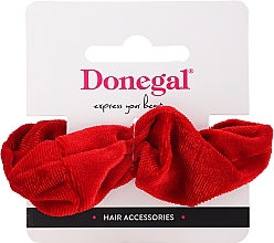Резинка для волосся, FA-5617, червона - Donegal — фото N1