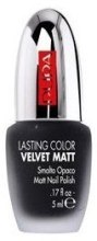 Матовий лак для нігтів з ефектом оксамиту - Pupa Lasting Color Velvet Matt — фото N1