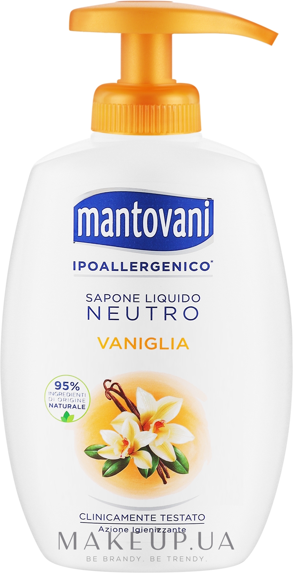 Жидкое мыло "Ваниль" - Mantovani — фото 300ml
