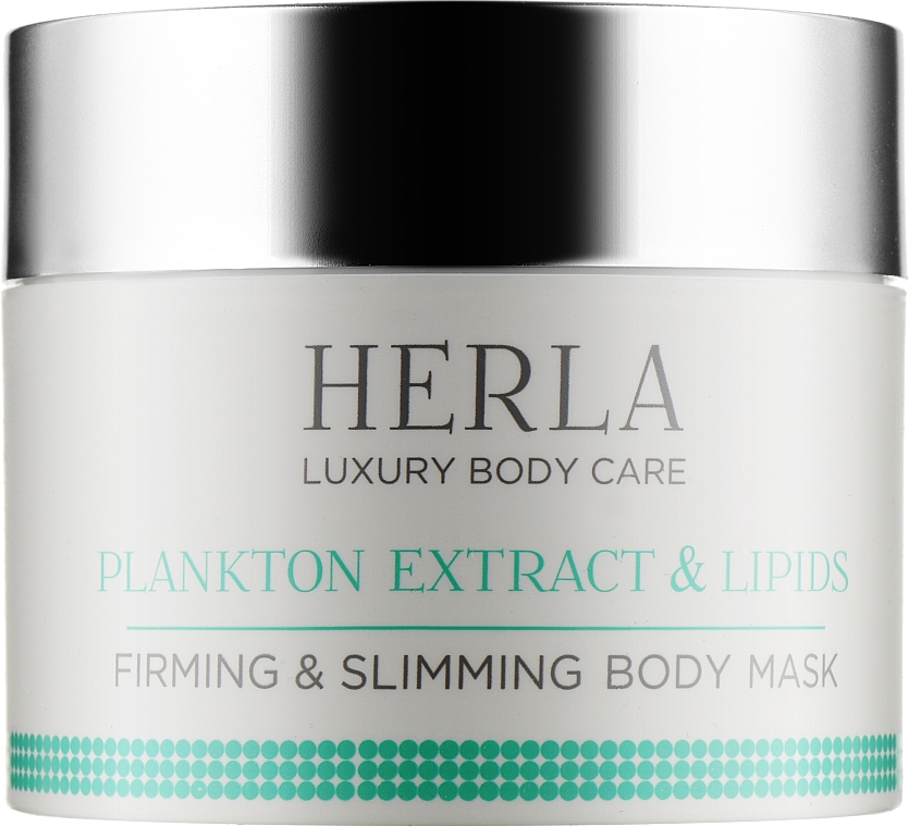 Укрепляющая и моделирующая маска для тела - Herla Luxury Body Care Plankton Extract & Lipids Body Mask — фото N1