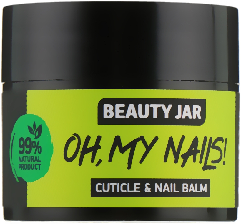 Бальзам для нігтів і кутикули "Oh My Nails!" - Beauty Jar Cuticle&Nail Balm — фото N1