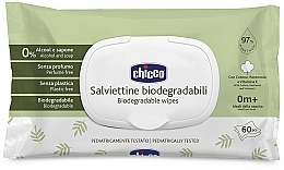 Парфумерія, косметика Вологі серветки з пантенолом та вітаміном Е, біорозкладні - Chicco