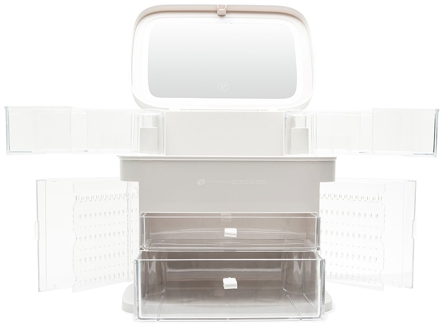 Органайзер косметичний, білий - Rio-Beauty Ultimate Beauty Storage Vanity Case — фото N2