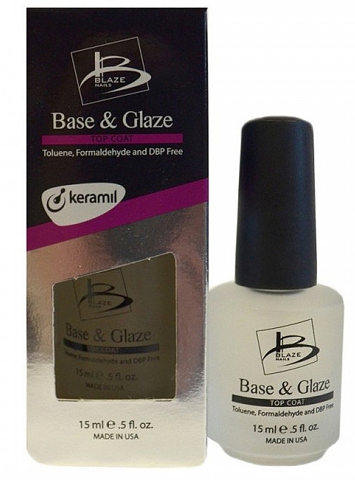 Покриття база/топ 2в1 для лаку - Blaze Base & Glaze