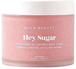 Парфумерія, косметика Скраб для тіла "Рожевий грейпфрут" - NCLA Beauty Hey, Sugar Pink Grapefruit Body Scrub