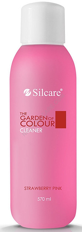 Обезжириватель для ногтей "Клубника" - Silcare Cleaner The Garden Of Colour Strawberry Pink — фото N5