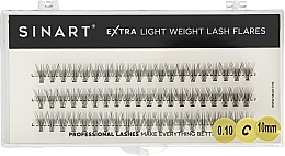 Духи, Парфюмерия, косметика Пучковые ресницы, 10 мм - Sinart Eye Lashes Pro 10C