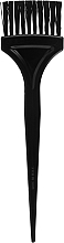Кисточка для окрашивания, жесткий черный гладкий нейлон, 5.5х21.5 см - 3ME Maestri Penn Nero Nylon — фото N1