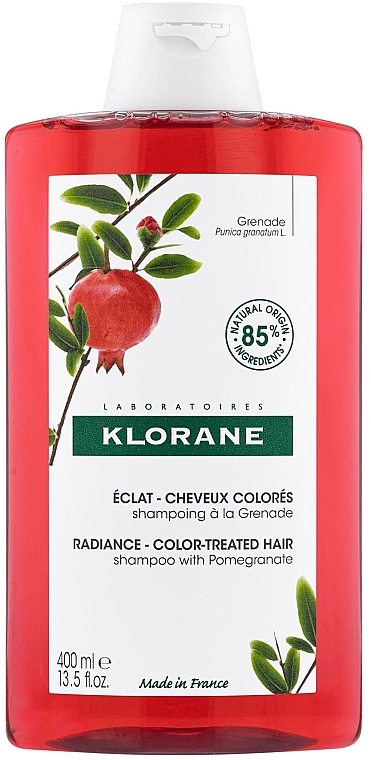 Шампунь з Гранатом для фарбованого волосся - Klorane Shampoo with Pomegranate — фото N1