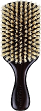 Парфумерія, косметика Щітка для волосся, 17 см, біла щетина - Acca Kappa Ebony Wood Club Style Hairbrush White Natural Bristles
