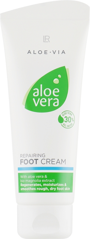 Восстанавливающий крем для ног - LR Health & Beauty Aloe Vera — фото N1