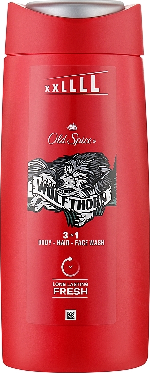 Шампунь-гель для душу 3 в 1 - Old Spice Wolfthorn Shower Gel + Shampoo 3 in 1 — фото N4