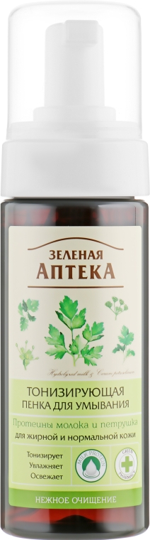 Зеленая Аптека - Тонизирующая пенка для умывания: купить по лучшей цене в Украине | Makeup.ua