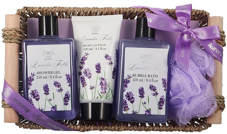 Набір, 5 продуктів - Aurora Lavender Fields — фото N1