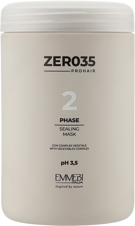 Маска глибокого відновлення, фаза 2 - Emmebi Italia Zer035 Sealing Mask — фото N3