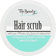 Скраб для кожи головы ментоловый - Top Beauty Hair Scrab — фото N1