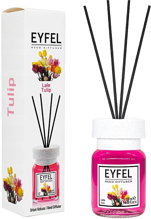 Аромадифузор "Тюльпан" - Eyfel Perfume Reed Diffuser Tulip — фото N1