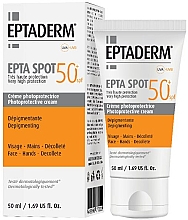  Сонцезахисний крем - Eptaderm Epta Spot SPF 50+ — фото N1