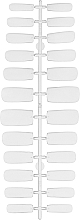 Гелевые типсы для наращивания "Квадрат" Di1580 - Divia Gel Nail Tips Square Di1580 — фото N2
