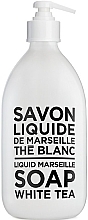 Рідке мило - Compagnie De Provence Black & White Liquid Marseille Soap White Tea — фото N1
